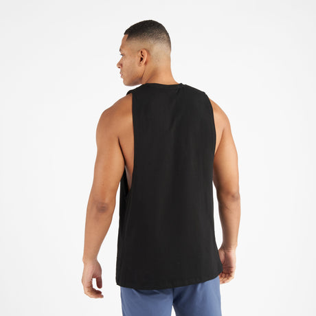 Fly Small Logo Tank Black