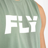 Fly Big Logo Tank Green