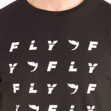 Fly Monogram Tee Black