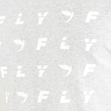 Fly Monogram Tee Grey