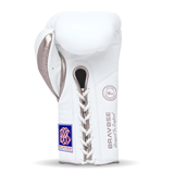 Bravose Titan Grip BBBOFC Horsehair Professional Fight Gloves White