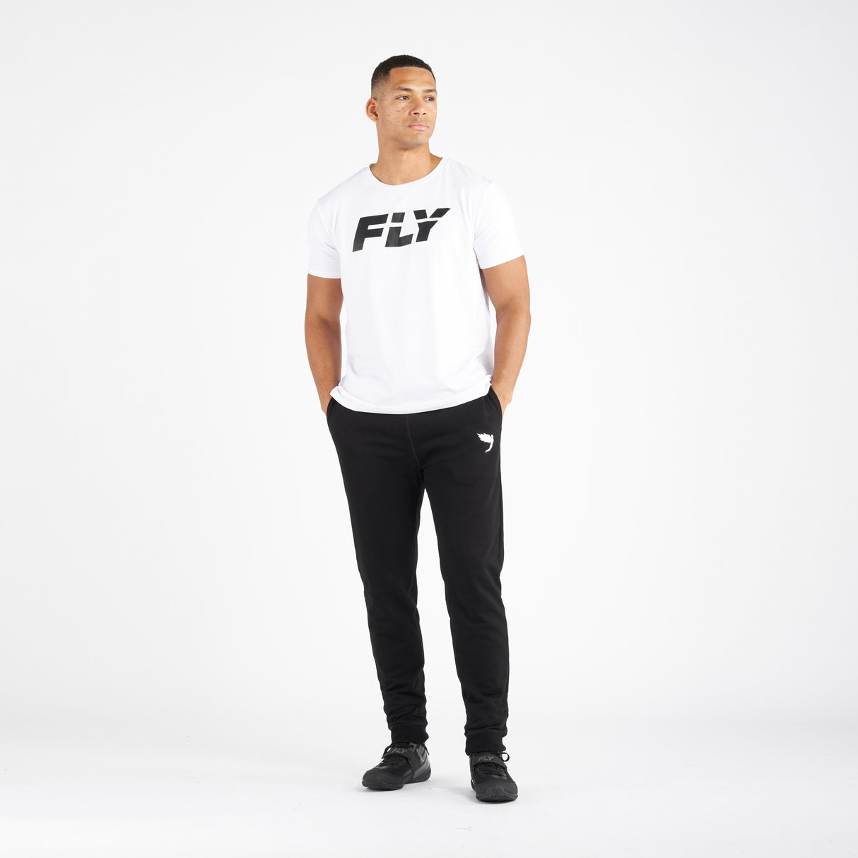 Fly Big Logo Tee White