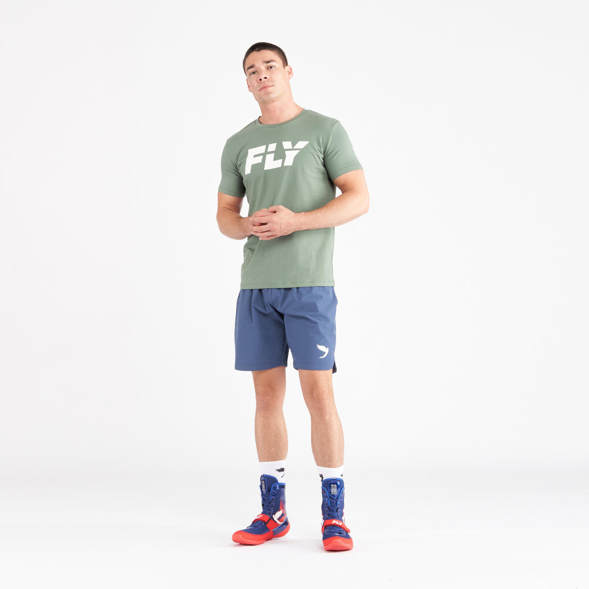 Fly Big Logo Tee Green