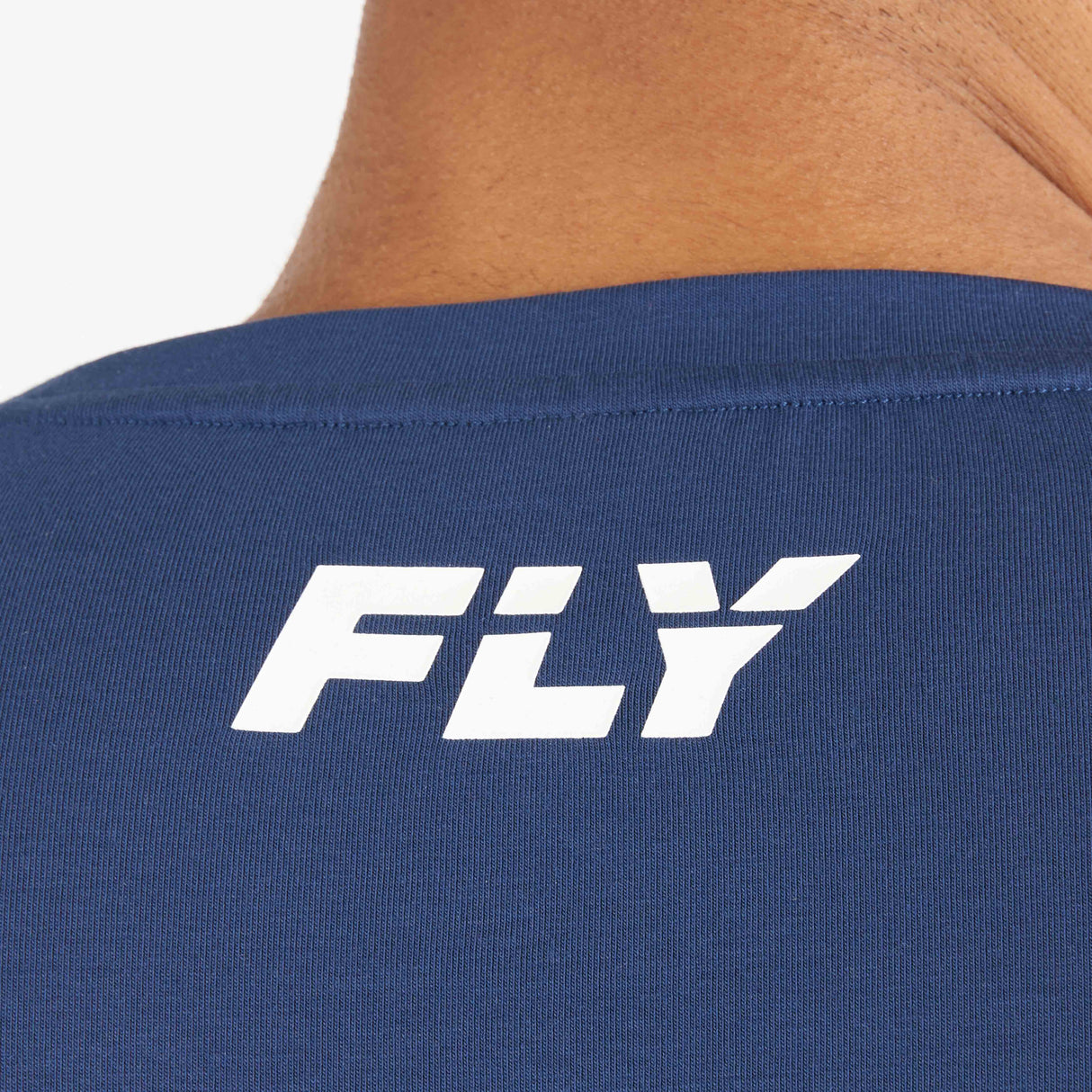 Fly Big Logo Tee Blue
