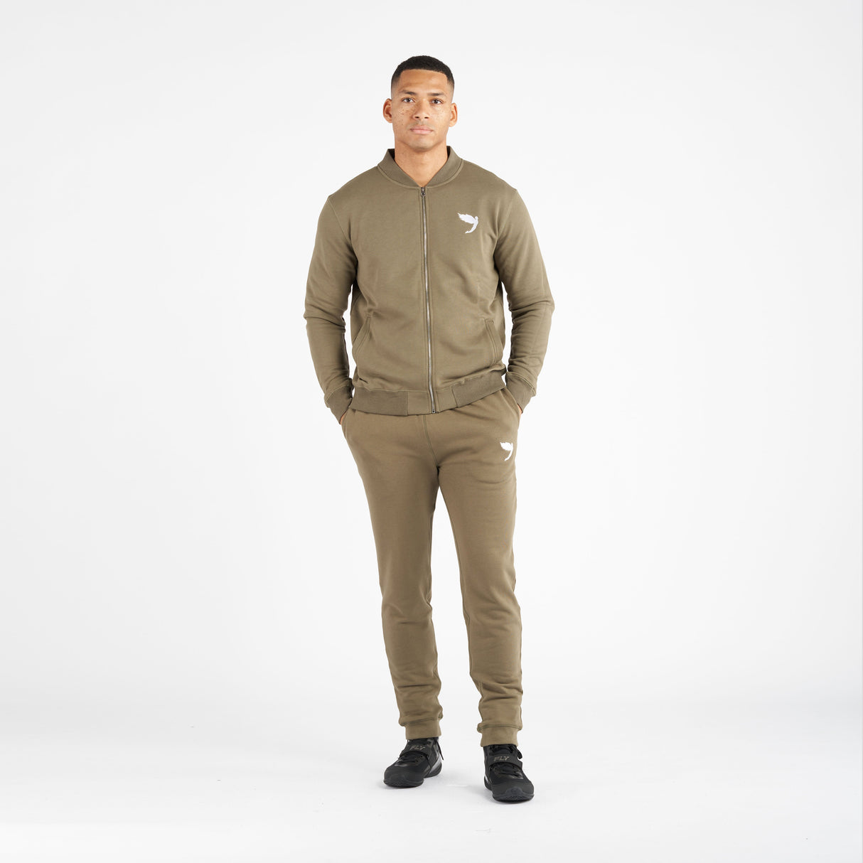 Fly Tracksuit Jacket Khaki
