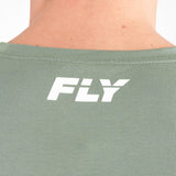 Fly Monogram Tee Green