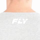 Fly Monogram Tee Grey