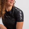 Adapt Jiu-Jitsu Womens Prism Rash Guard Black