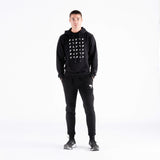 Fly Monogram Hoodie Black