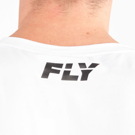 Fly Small Logo Tee White