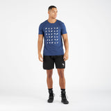 Fly Monogram Tee Navy
