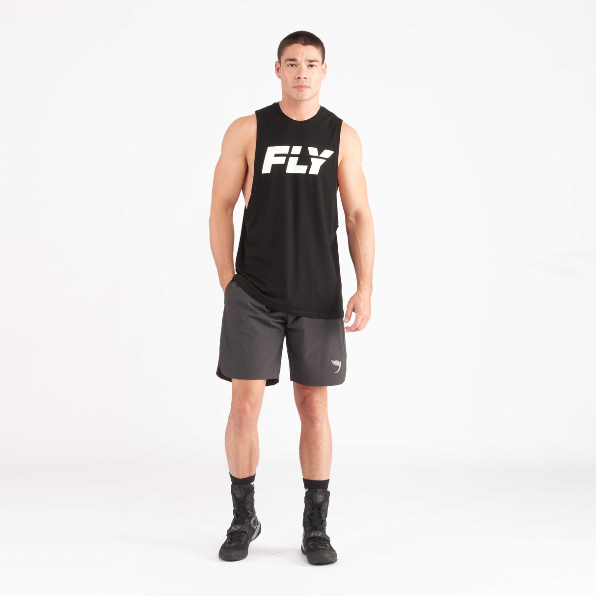 Fly Performance Shorts Dark Grey