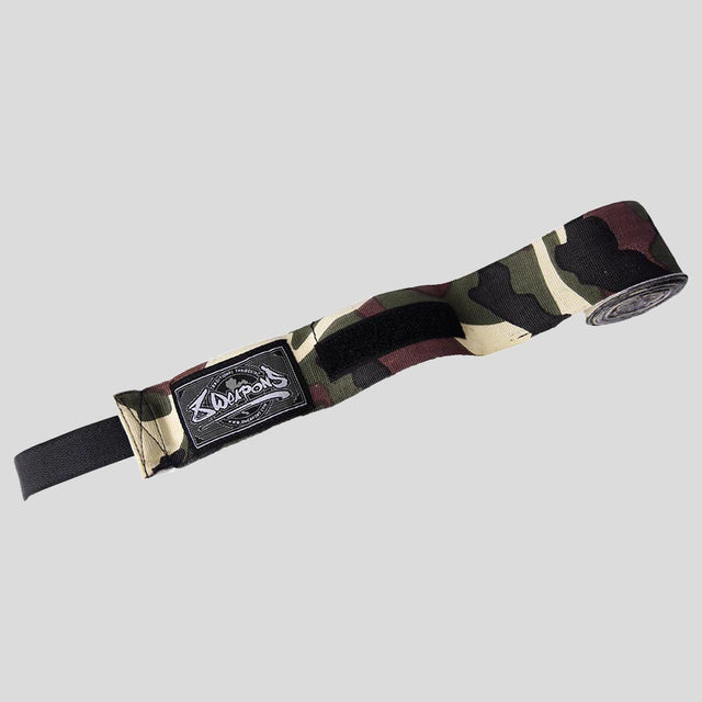 8 Weapons 5m Hand Wraps Camo