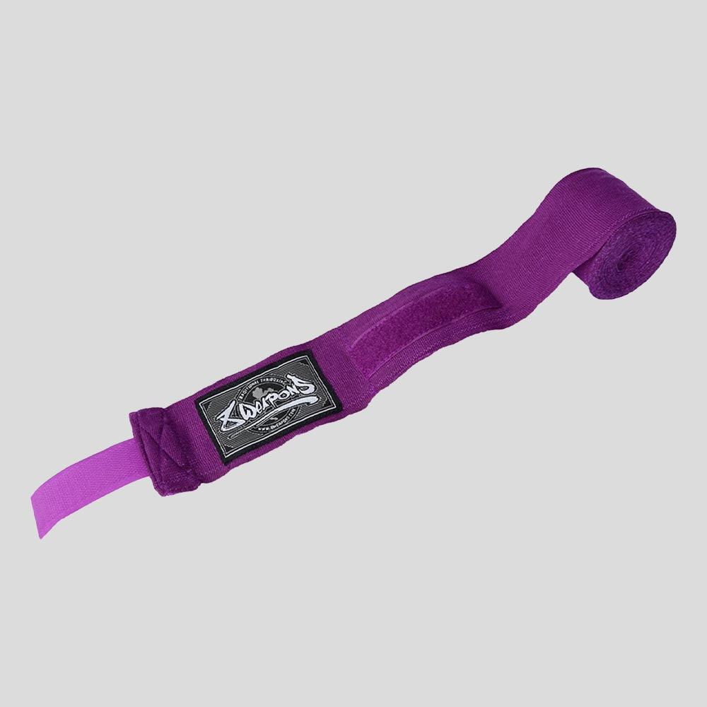 8 Weapons 5m Hand Wraps Purple