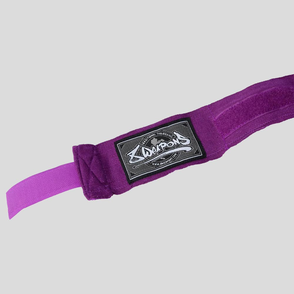 8 Weapons 5m Hand Wraps Purple