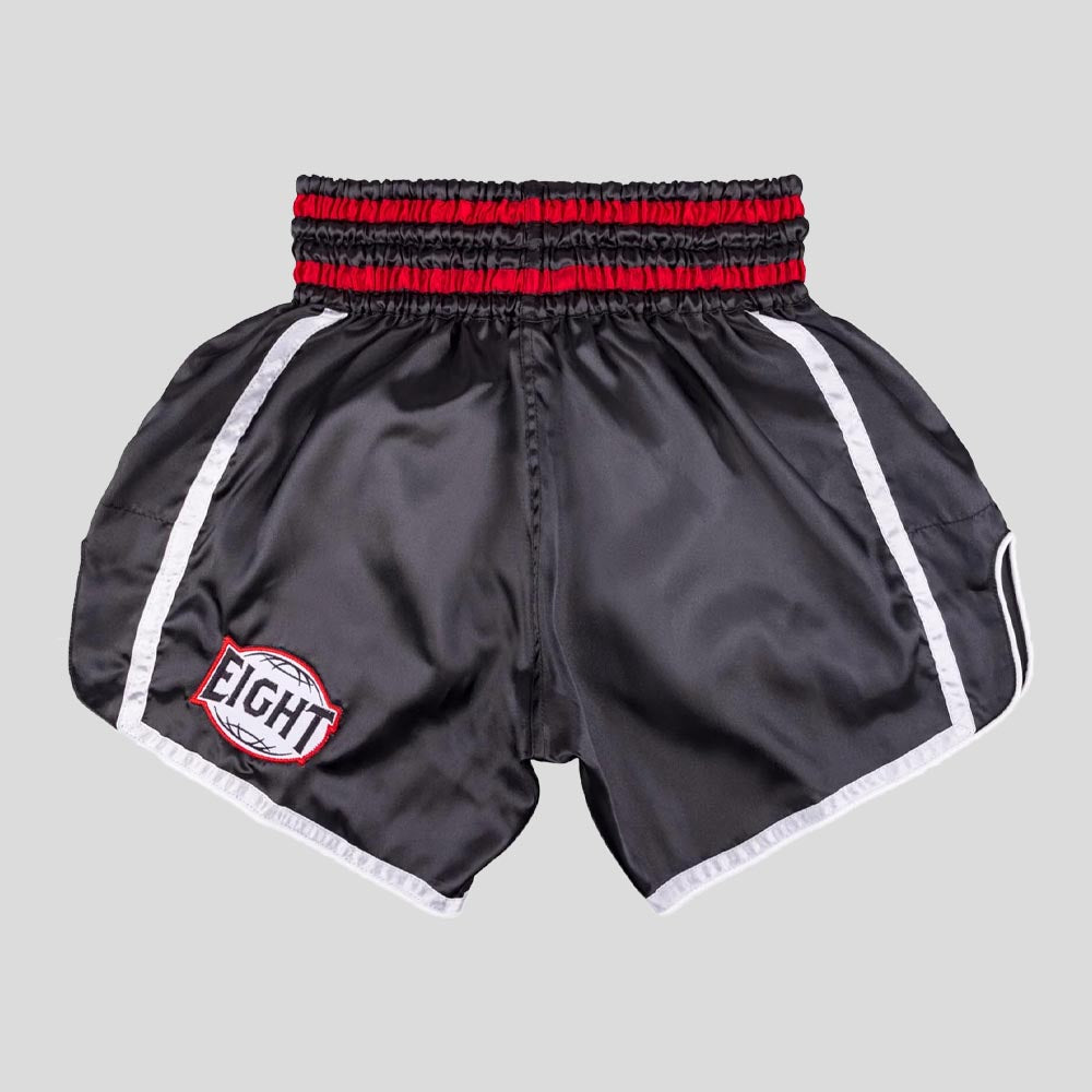 8 Weapons Bangkok Muay Thai Shorts Black/White