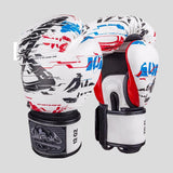 8 Weapons Cut Like a Blade 2.0 Boxing Gloves White