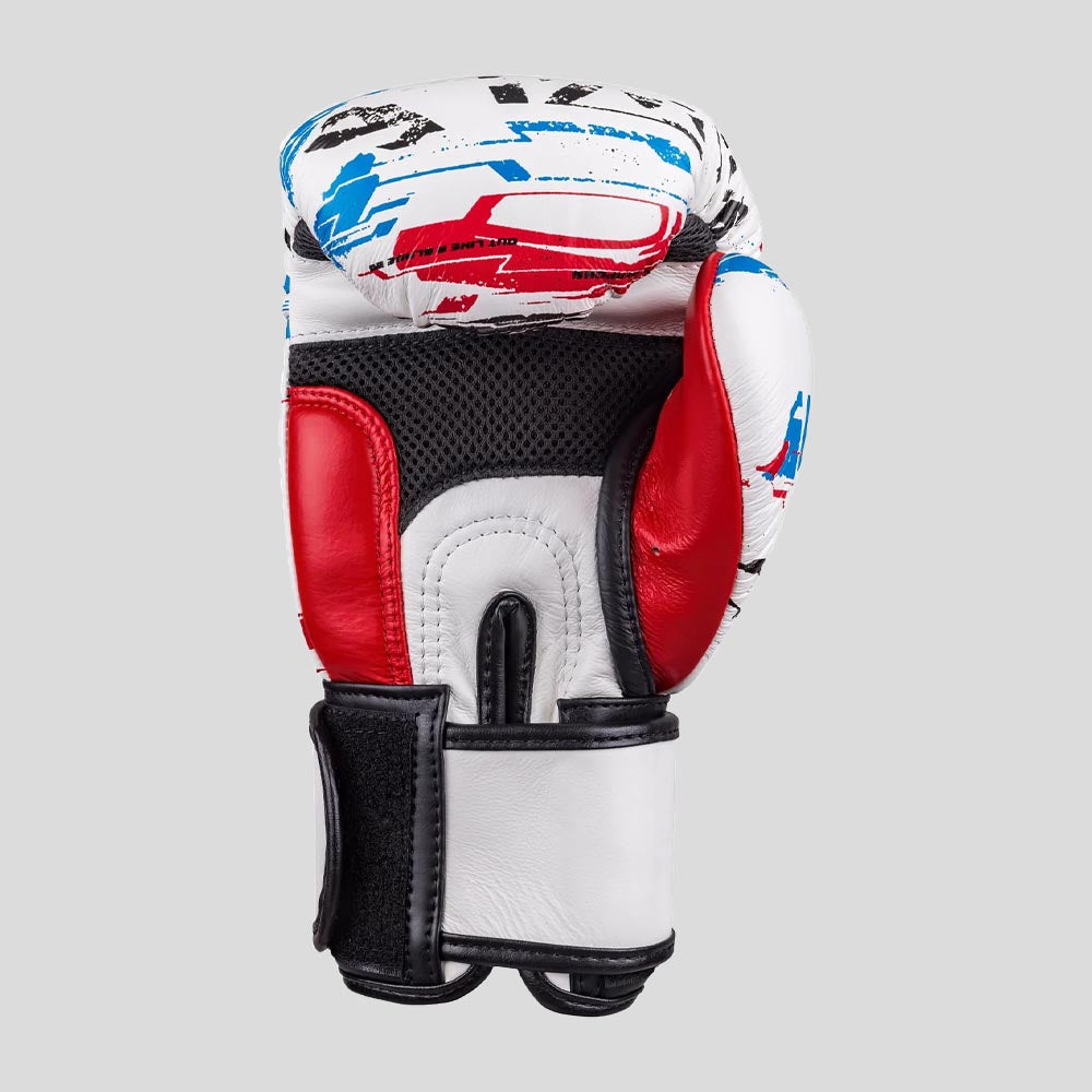 8 Weapons Cut Like a Blade 2.0 Boxing Gloves White