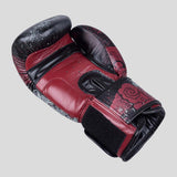 8 Weapons Hanuman Yant Boxing Gloves Black/Red
