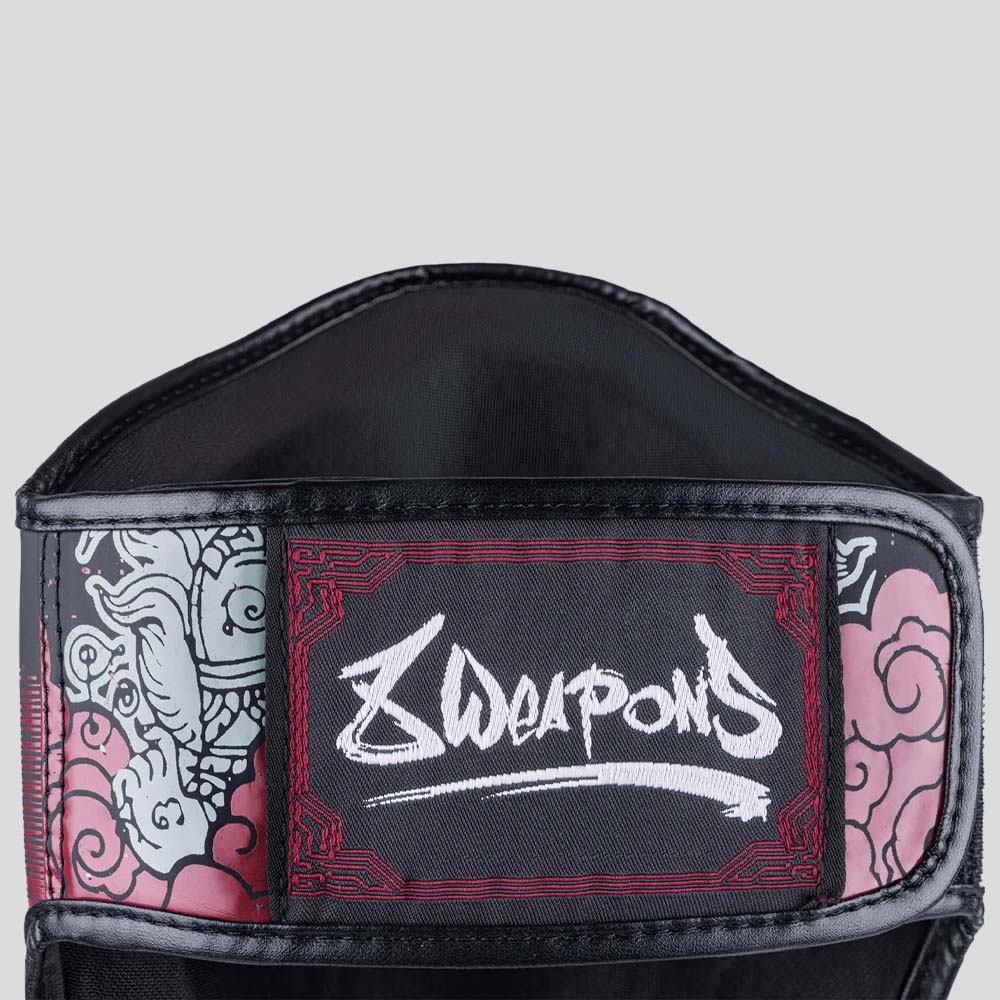 8 Weapons Hanuman Yant Shin Guards Black/Red