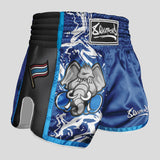 8 Weapons Jipe Kids Muay Thai Shorts Blue