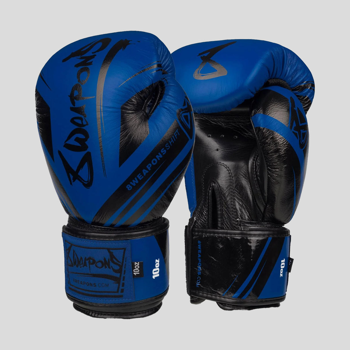 8 Weapons Shift Competition Boxing Gloves Blue/Black
