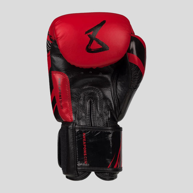 8 Weapons Shift Competition Boxing Gloves Red/Black