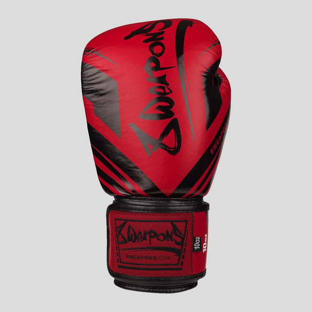 8 Weapons Shift Competition Boxing Gloves Red/Black