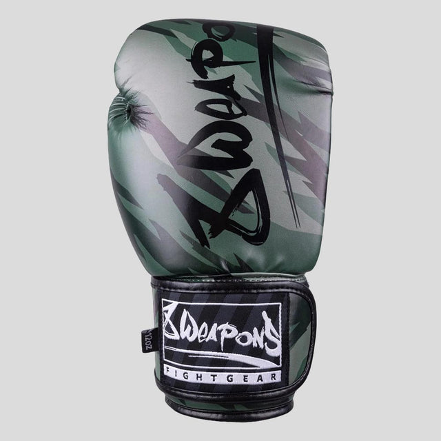8 Weapons Unlimited 2.0 Boxing Gloves Woodland Camo