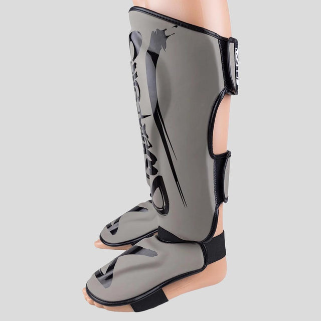 8 Weapons Unlimited 2.0 Shin Guards Sand/Black
