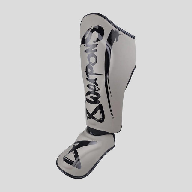 8 Weapons Unlimited 2.0 Shin Guards Sand/Black