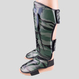 8 Weapons Unlimited 2.0 Shin Guards Woodland Camo