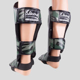 8 Weapons Unlimited 2.0 Shin Guards Woodland Camo