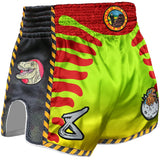 8 Weapons Jurassic Muay Thai Shorts Green - view 2