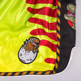 8 Weapons Jurassic Muay Thai Shorts Green - view 9