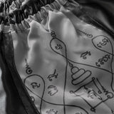 8 Weapons 8 Ways Yant 2.0 Muay Thai Shorts Black/Black - view 7