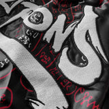 8 Weapons 8 Ways Yant 2.0 Muay Thai Shorts Black/Bordeaux - view 4