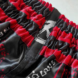 8 Weapons 8 Ways Yant 2.0 Muay Thai Shorts Black/Bordeaux - view 6