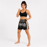 8 Weapons 8 Ways Yant 2.0 Muay Thai Shorts Black/Sand - view 9