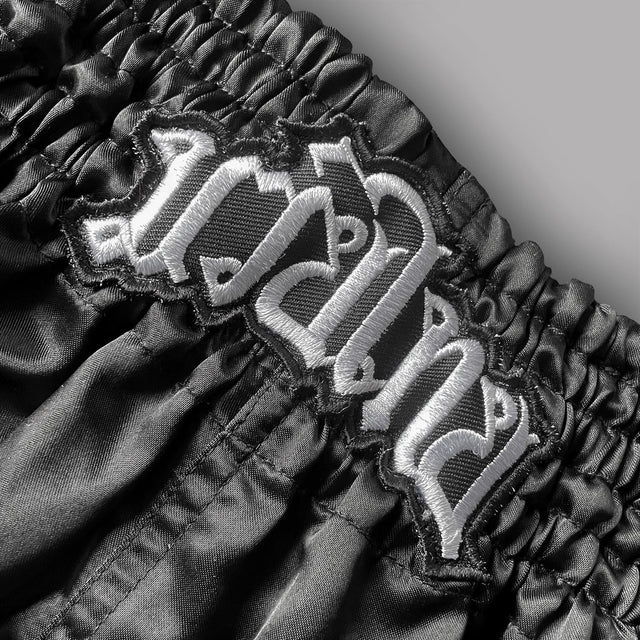 8 Weapons Mongkol Muay Thai Shorts Black/White - view 4