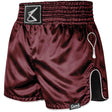 8 Weapons Mongkol Muay Thai Shorts Wine Red