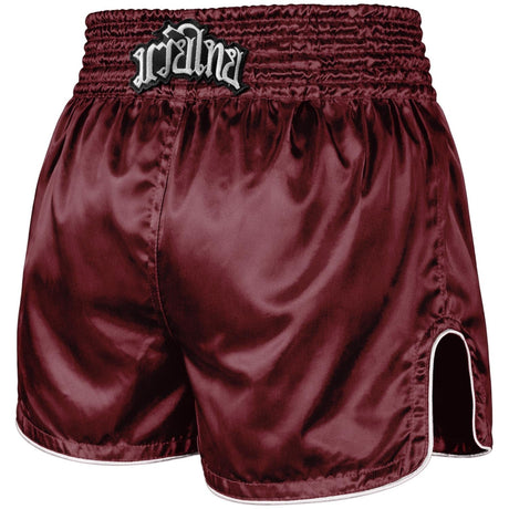 8 Weapons Mongkol Muay Thai Shorts Wine Red - view 2