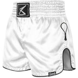 8 Weapons Mongkol Muay Thai Shorts White/Black