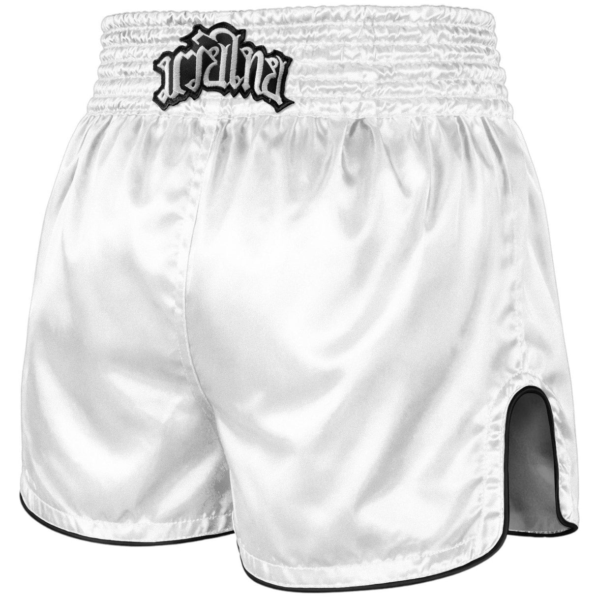 8 Weapons Mongkol Muay Thai Shorts White/Black - view 2