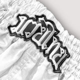 8 Weapons Mongkol Muay Thai Shorts White/Black - view 4