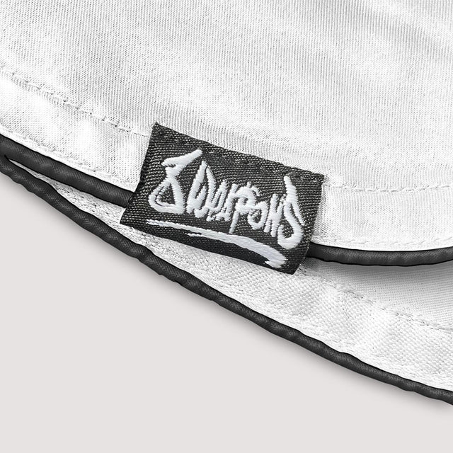 8 Weapons Mongkol Muay Thai Shorts White/Black - view 5