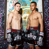 8 Weapons Bangkok Boxing Gloves Black/White - view 11