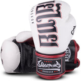 8 Weapons Bangkok Boxing Gloves White/Black - view 2
