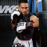 8 Weapons Bangkok Boxing Gloves White/Black - view 11