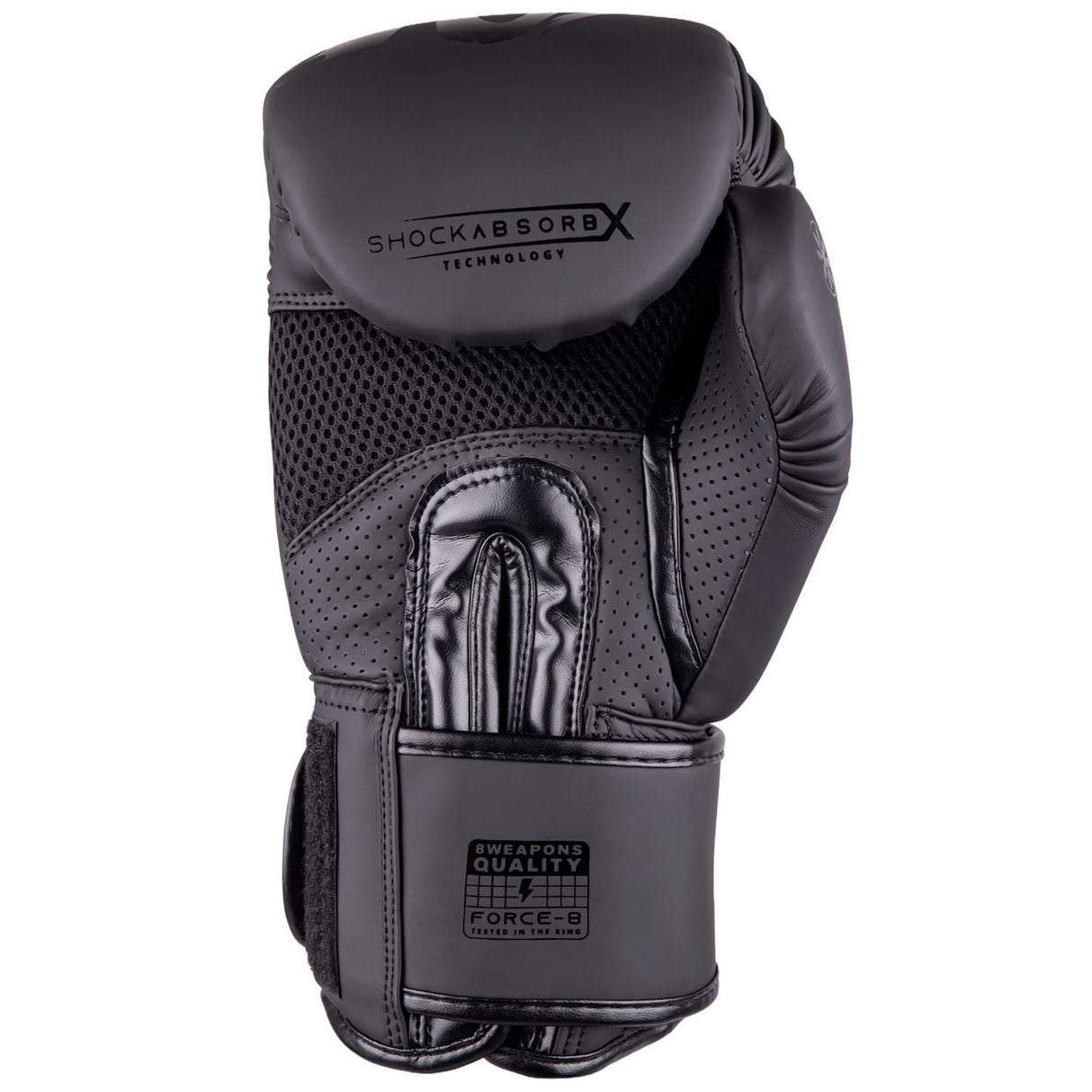 8 Weapons Force 8 Boxing Gloves Black/Black - view 4
